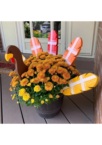 Komik Ahşap Türkiye Sopa Saksı Yangın Tavuk Ekici Konteyner Süs Açık Bahçe Çiftlik Yard (Yurt Dışından) indirimleri