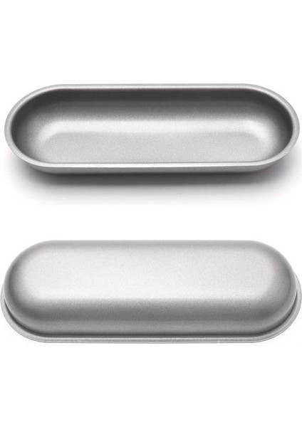 Hot Dog Kalıp Karbon Çelik Sosis Yapışmaz Bakeware Oval Hotdog Bun Fırın Tepsisi Dıy Ev Yapımı Ekmek Aracı 3 Adet (Yurt Dışından)