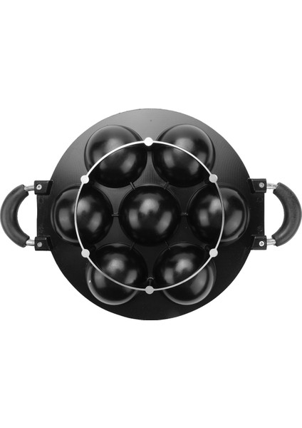 Delikli Pişirme Kek Tavası Dökme Demir Omlet Tava Yapışmaz Tencere Kahvaltı Yumurta Pişiricisi Kek Kalıbı Mutfak Tencere (Yurt Dışından)