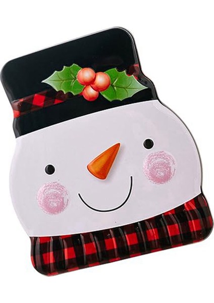 Şeker Kapları Noel Kurabiye Teneke Boş Teneke Şeker Kutuları Karikatür Noel Baba-Hediye Saklama Kabı (Yurt Dışından)