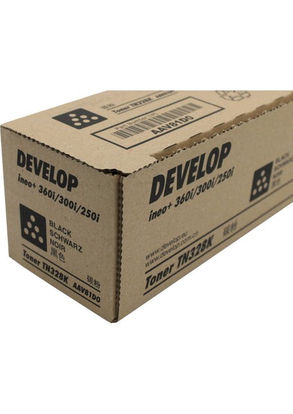 TN328K Siyah Toner (AAV81D0-ORJINAL) - INEO+250I/300I/360I modelleri