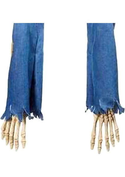 Kırmızı LED Gözler ile Ürpertici, Cadılar Bayramı Kemancı Süsleri, Korkunç Asılı Cadılar Bayramı Dekorasyon Prop Sarı (Yurt Dışından) indirimleri