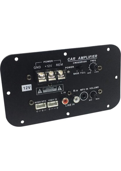 Araba Subwoofer Amplifikatör Kartı, 500W Subwoofer Yüksek Güçlü Hifi Bas Amplifikatör Kartı Dc 12V (Yurt Dışından)