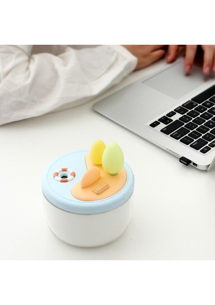 USB Nemlendirici 350 ml Sevimli Ultrasonik Serin Mist Hava Yağ Difüzörü Romantik Renkli Lamba Humidificador (Yurt Dışından) indirimleri