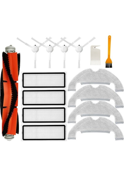 D10 Plus RLS3D, Z10 Pro, L10 Plus Robot Süpürge Ana Yan Fırça Hepa Filtre Paspas Pedleri (Yurt Dışından)