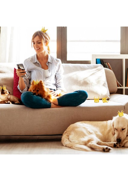 20 Adet Taç Kek Topper Mini Bebek Taç Altın Taç Cupcake Toppers Doğum Günü Partisi Bebek Duş Kek Süslemeleri (Yurt Dışından) indirimleri