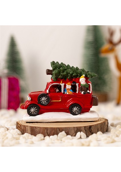 Noel Süslemeleri Kamyon Süsleri Taşıma Noel Ağacı Araba Çocuklar Için Parlayan Ev Dekor (Yurt Dışından) indirimleri