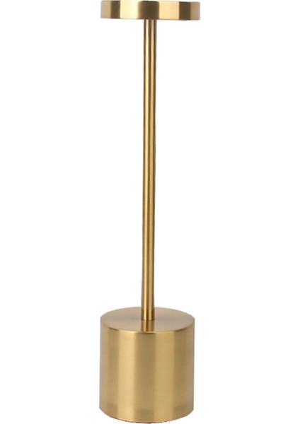 Iskandinav Masa Lambası LED Dokunmatik Masa Lambası Bar Otel Cafe Dekorasyon Masa Lambası USB Şarj Gece Lambası Altın (Yurt Dışından)