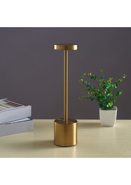 Iskandinav Masa Lambası LED Dokunmatik Masa Lambası Bar Otel Cafe Dekorasyon Masa Lambası USB Şarj Gece Lambası Altın (Yurt Dışından) indirimleri