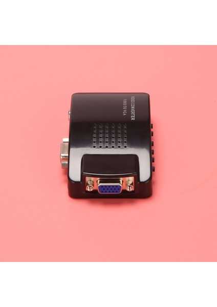 Av VGA Adaptörü Rca VGA Dönüştürücü Pc Rca Kompozit S-Video Av Girişi Pc VGA LCD Çıkış Dönüştürücü Anahtar Kutusu (Yurt Dışından)
