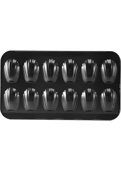 Yapışmaz Madeleine Tencere, Pişirme Kalıbı 12 Kabuklu Kek Pişirme Tepsisi Çikolata Yapışmaz Fırın Tepsisi, Fırında Pişirmek Için Kullanılır Siyah (Yurt Dışından) modelleri