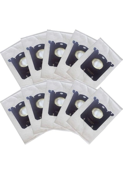 10 Paket Yedek Vakum Torbası Toz Torbası S Çanta Klasik EL200F EL8500 Elektrikli Süpürge Aksesuarları Için Uyumlu (Yurt Dışından)