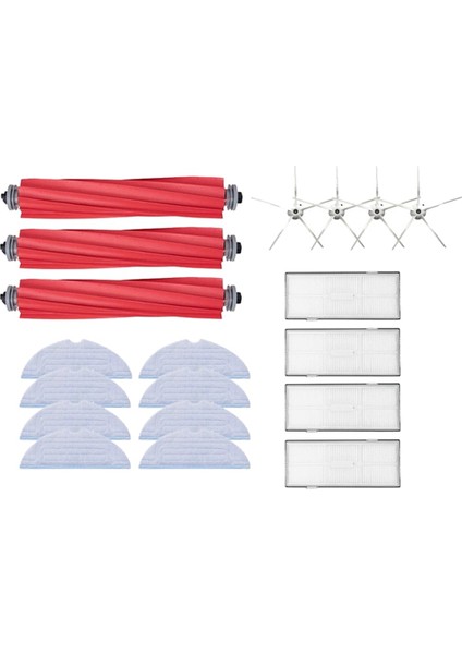 Hepa Filtre Ana Yan Fırça Mop Bezleri S7 S70 S7MAX S7 Maxv T7S Artı Kiti Elektrikli Süpürge Parçaları Aksesuarları (Yurt Dışından) fiyatları