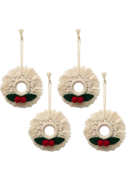 4 Adet El Dokuma Makrome Goblen Makrome Kapı Kolu Yatak Odası Oturma Odası Çiftlik Evi Asılı Süslemeler (Yurt Dışından) fiyatları