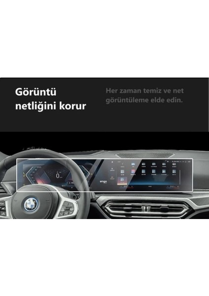 Bmw M4 Mat Ekran Koruyucu Şeffaf Tam Kaplama Tek Parça