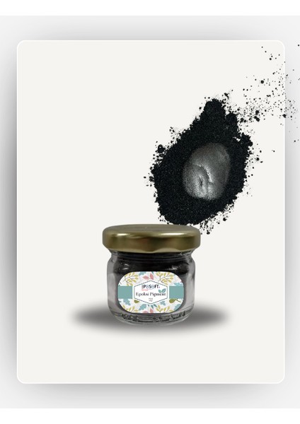 Epoksi Renk Pigmenti Siyah Toz Pigment Boya 10 gr