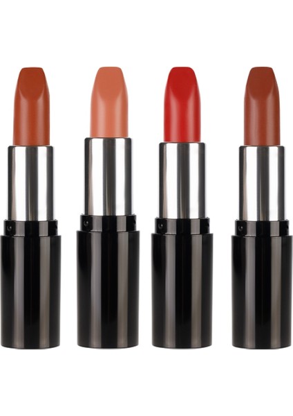 Yeni Nude Lipstick - Nude Ruj 546 - 547- 548 -549 4'lü Set