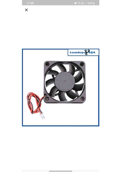 Fan 60X60X15MM 12V Fan 10 Adet fiyatları