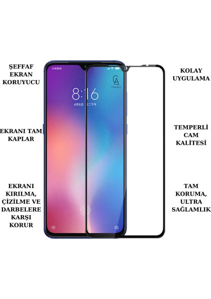 Xiaomi Mi 9 Lite ile Uyumlu Telefon Kılıfı ve 5d Ekran Koruyucu fiyatları