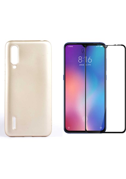 Xiaomi Mi 9 Lite ile Uyumlu Telefon Kılıfı ve 5d Ekran Koruyucu