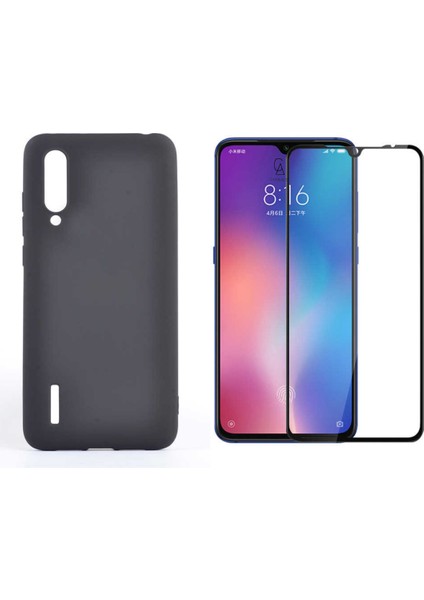 Xiaomi Mi 9 Lite ile Uyumlu Telefon Kılıfı ve 5d Ekran Koruyucu