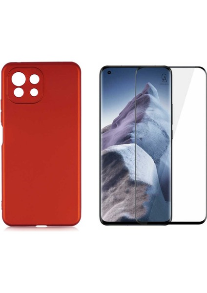 Xiaomi Mi 11 Lite ile Uyumlu Telefon Kılıfı ve 5d Ekran Koruyucu
