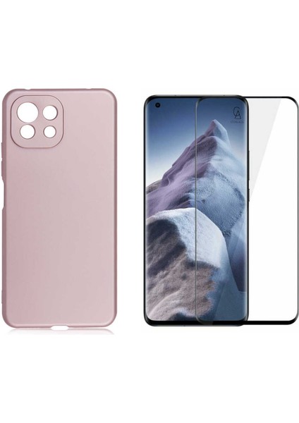 Xiaomi Mi 11 Lite ile Uyumlu Telefon Kılıfı ve 5d Ekran Koruyucu