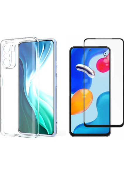 Xiaomi Poco F3 ile Uyumlu Telefon Kılıfı ve 5d Ekran Koruyucu
