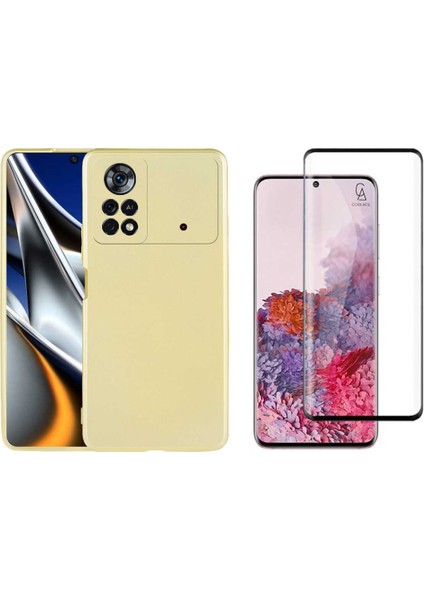 Xiaomi Poco X4 Pro ile Uyumlu Telefon Kılıfı ve 5d Ekran Koruyucu