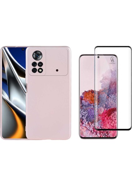 Xiaomi Poco X4 Pro ile Uyumlu Telefon Kılıfı ve 5d Ekran Koruyucu