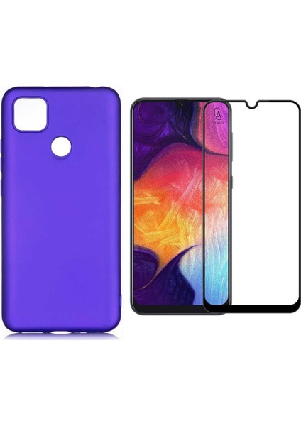 Xiaomi Redmi 9c ile Uyumlu Telefon Kılıfı ve 5d Ekran Koruyucu