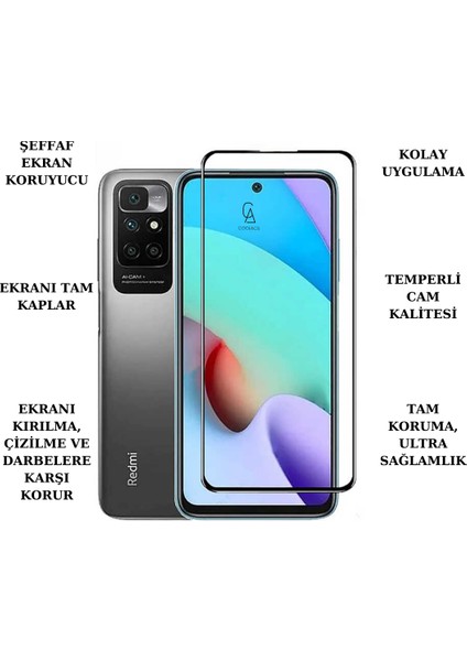 Xiaomi Redmi 10 ile Uyumlu Telefon Kılıfı ve 5d Ekran Koruyucu fiyatları