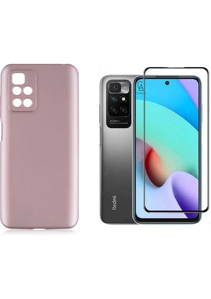 Xiaomi Redmi 10 ile Uyumlu Telefon Kılıfı ve 5d Ekran Koruyucu