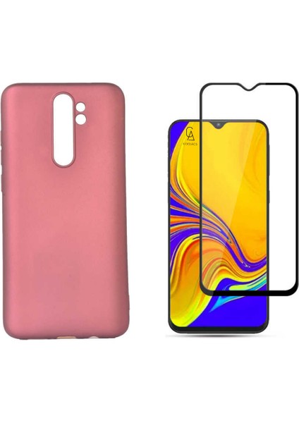 Xiaomi Redmi Note 8 Pro ile Uyumlu Telefon Kılıfı ve 5d Ekran Koruyucu