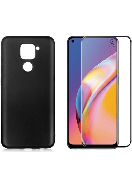 Xiaomi Redmi Note 9 ile Uyumlu Telefon Kılıfı ve 5d Ekran Koruyucu