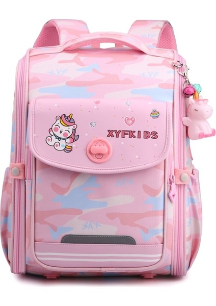 Xyfkids Kızlar Sevimli Çift Omuz Okul Çantası (Yurt Dışından)