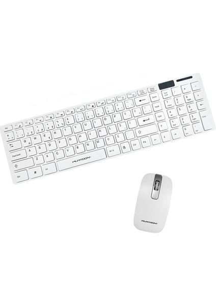 Kablosuz Standart Klavye Mouse Set Q Yumuşak Klavye