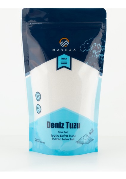 Doypack İyotlu Deniz Tuzu 500 gr