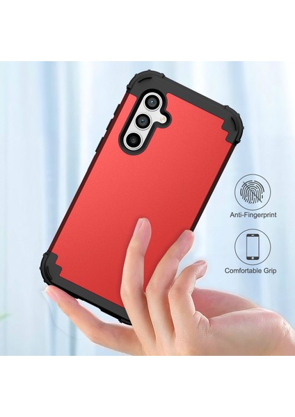 Samsung Galaxy S23 Fe Için Yumuşak Silikon Sert Pc Tampon Telefon Kılıfı - Lacivert (Yurt Dışından) fırsatları