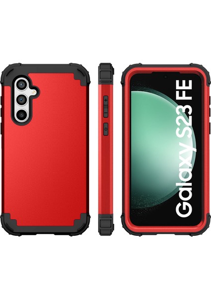 Samsung Galaxy S23 Fe Için Yumuşak Silikon Sert Pc Tampon Telefon Kılıfı - Lacivert (Yurt Dışından) indirimleri