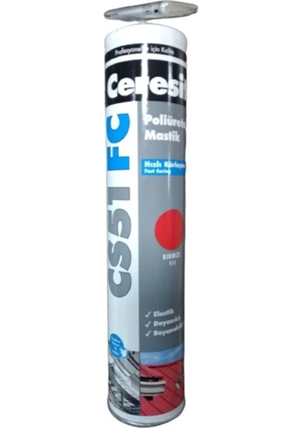 CS51 Fc Pu Mastik Kartuş Kırmızı 280 ml