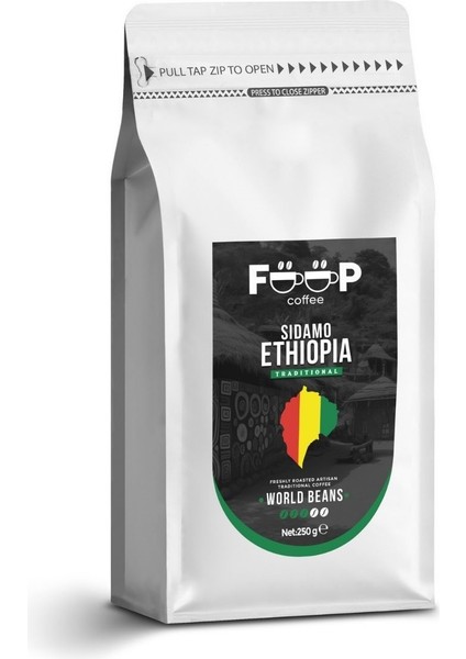 Ethiopia Öğütülmüş Yöresel Kahve 250 gr