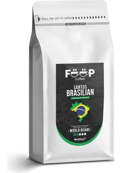 Brasil Yöresel Çekirdek Kahve 250 gr