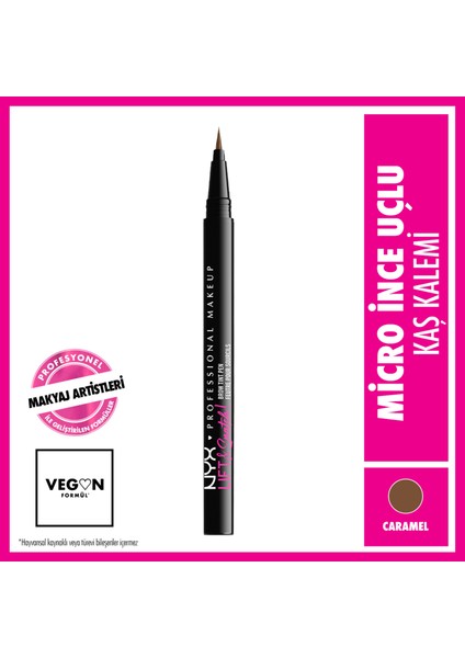 Nyx Professional Makeup Lıft & Snatch! Brow Tınt Pen - Caramel