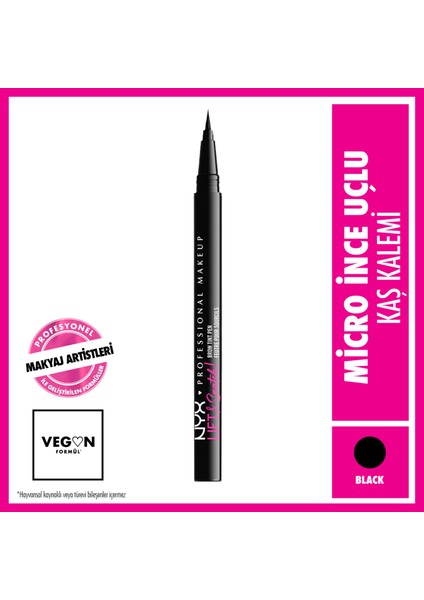 Nyx Professional Makeup Lıft & Snatch! Brow Tınt Pen - Black