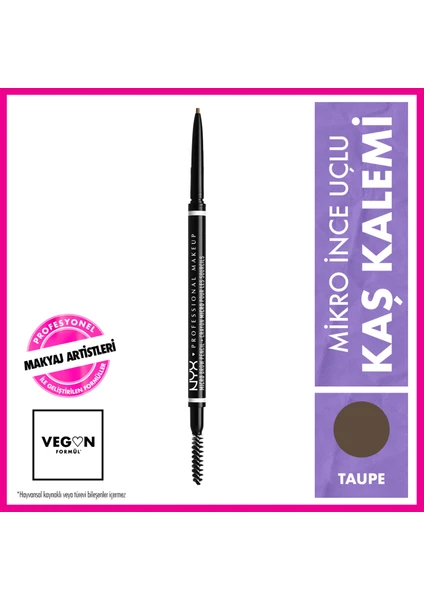 Nyx Professional Makeup Mıcro Brow Pencıl - Taupe