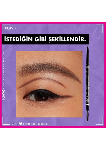 Nyx Professional Makeup Mıcro Brow Pencıl - Taupe