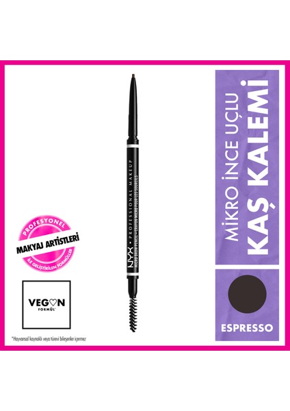 Nyx Professional Makeup Mıcro Brow Pencıl - Espresso