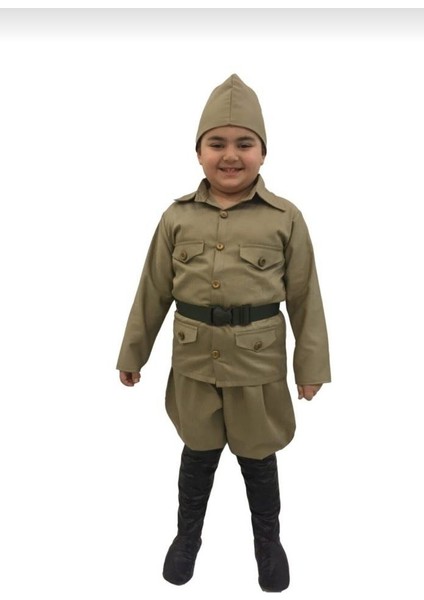 Çanakkale Askeri Kostümü Çocuk Kıyafeti fiyatları