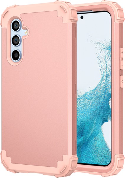 Samsung Galaxy A54 Için Yumuşak Silikon Sert Pc Tampon Telefon Kılıfı - Siyah (Yurt Dışından) fiyatları